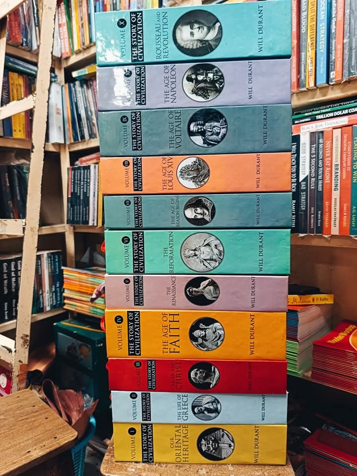 The Story of Civilization by Will Durant - Full 11-Volume Set